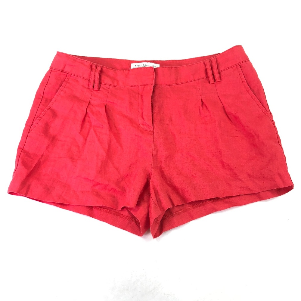 Bajee Collection Womens Red Shorts Size Large P107